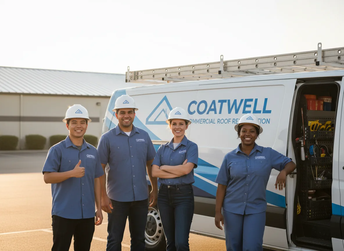 Commercial roof coating company in Oak Island, NC